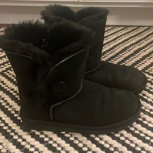 Girls Ugg Bailey Button Boots